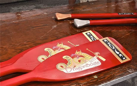 dragon boat paddles