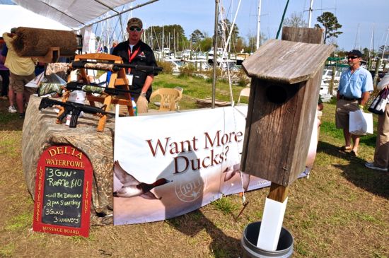 boat show duck guns