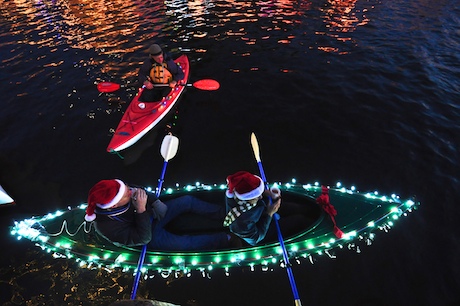 lighted kayak