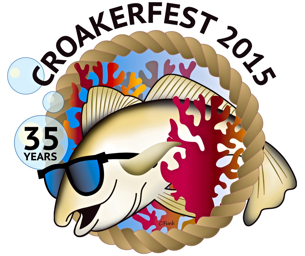 croakerfest 2015 logo