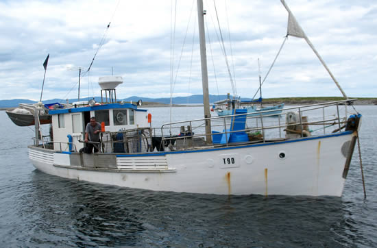 Tasmania Crayfishing Boat